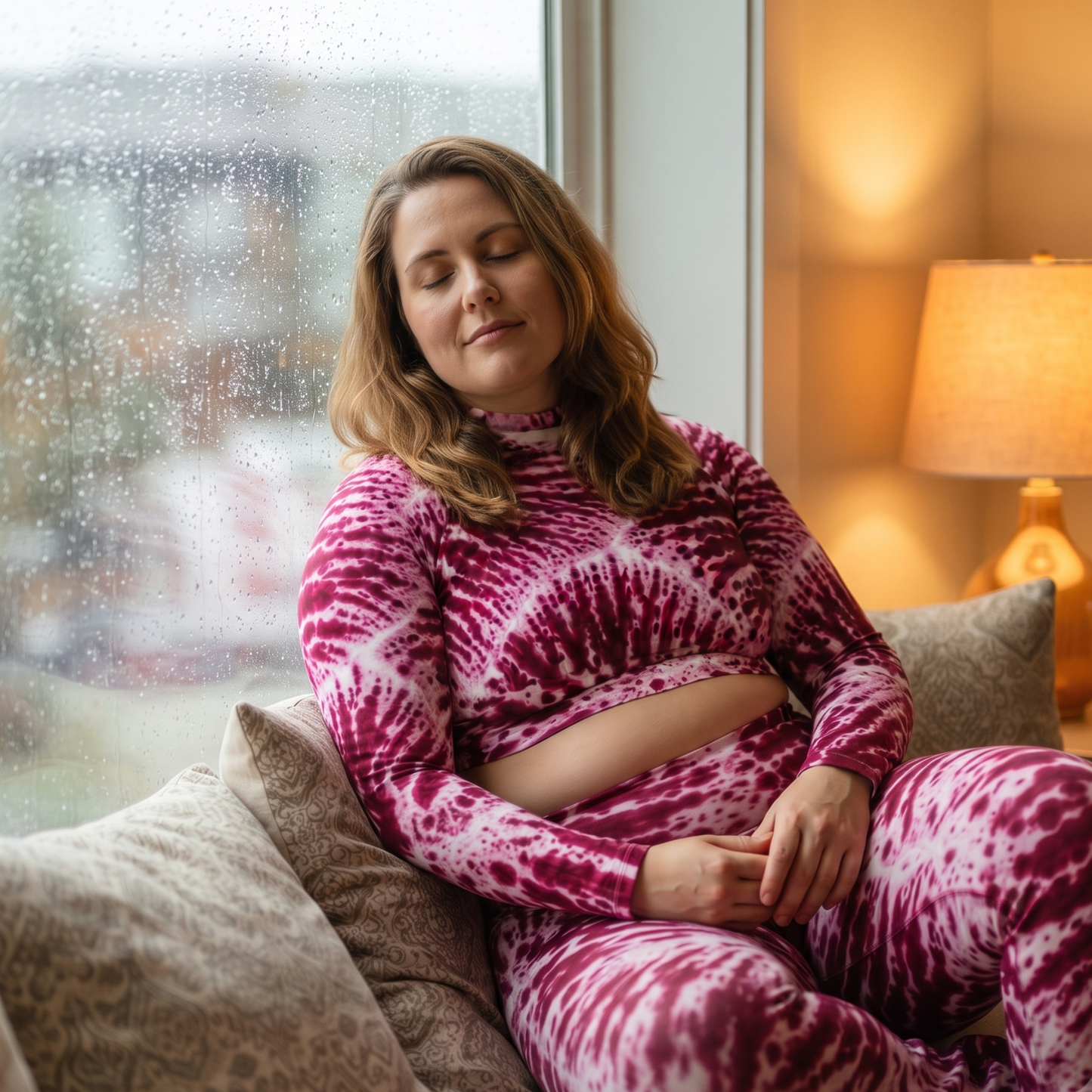 Phalaenopsis Orchid Flare Leggings