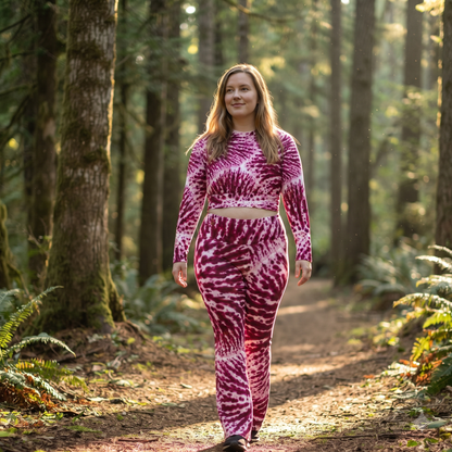 Phalaenopsis Orchid Flare Leggings