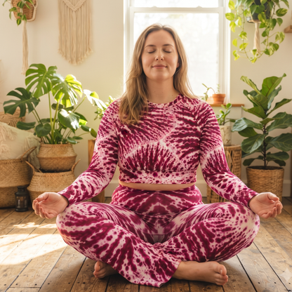 Phalaenopsis Orchid Flare Leggings