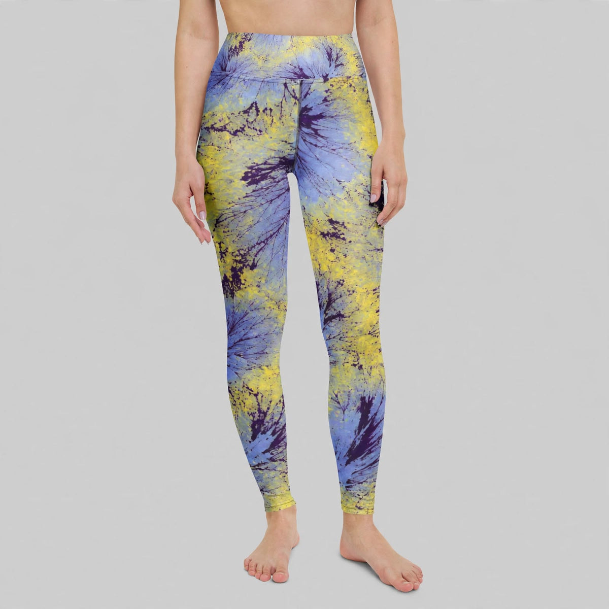 Deltini Blue Purple Wing Viola Leggings