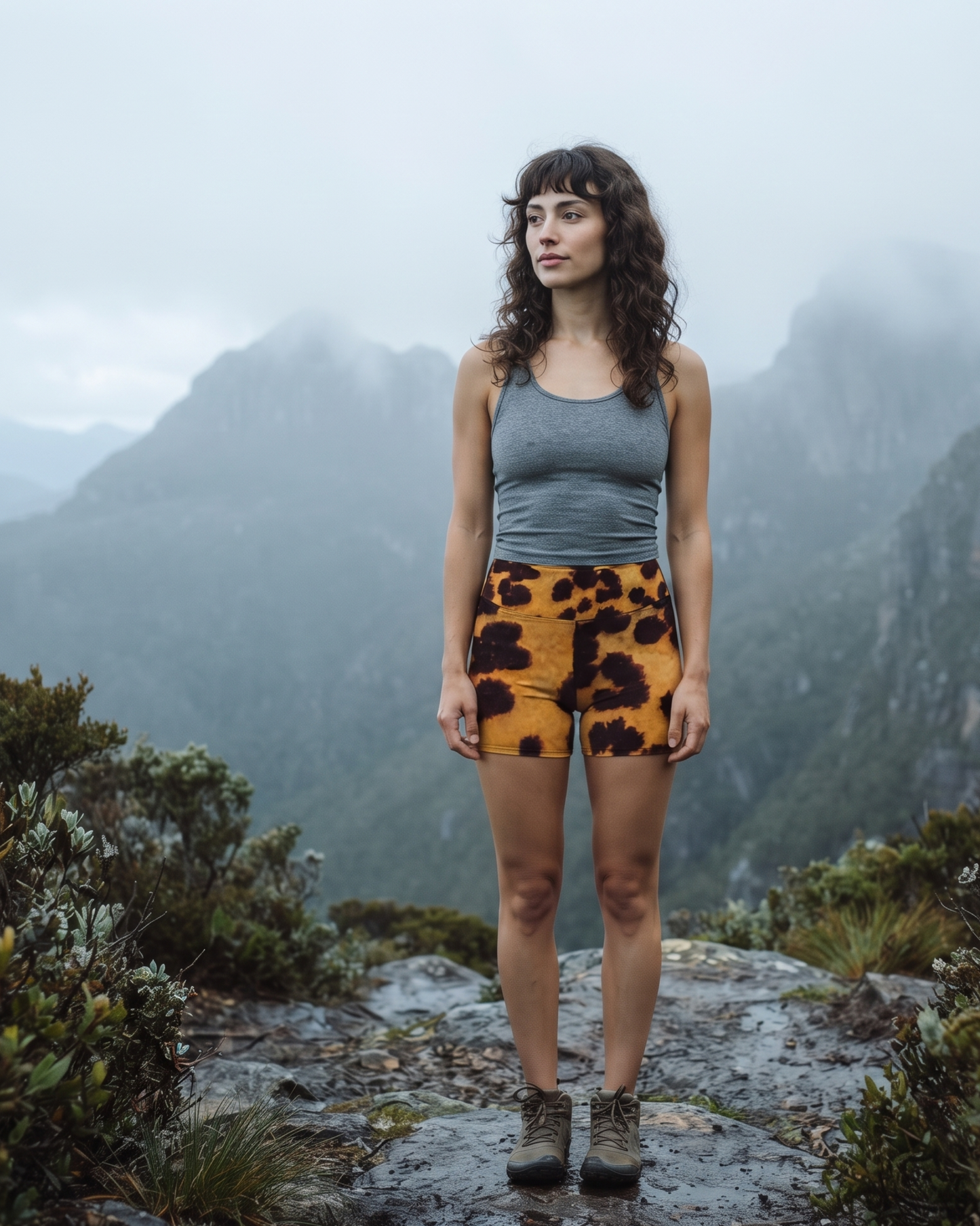 Tiger Orchid Shorts